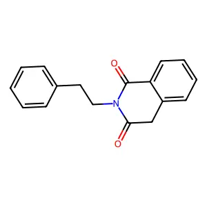 2-(2-Phenylethyl)-1,3(2H,4H)-isoquinolinedione structure