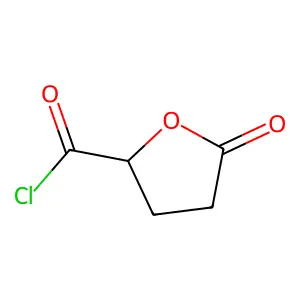 2-呋喃甲酰氯四氢-5-氧代-(2R)- structure