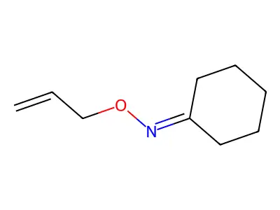 N-(prop-2-en-1-yloxy)cyclohexanimine structure