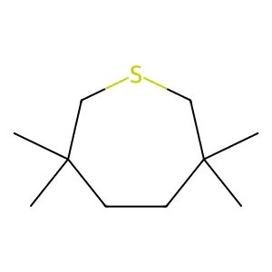 1-Thiacycloheptane, 3,3,6,6-tetramethyl- structure