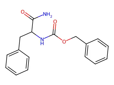 Z-L-Phe-NH2 structure