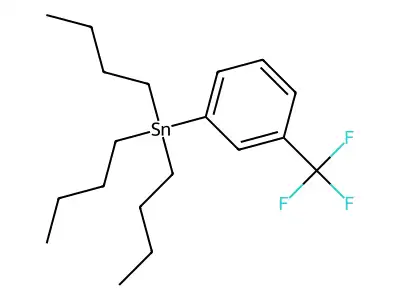 Tributyl(3-(trifluoromethyl)phenyl)stannane structure