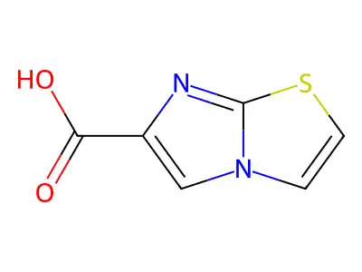 Imidazo[2,1-b][1,3]thiazole-6-carboxylic acid structure