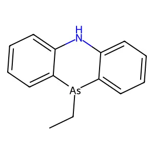 4-(((2-Chlorophenyl)methylene)amino)benzoic acid structure