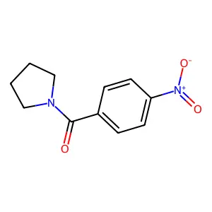 (4-Nitrophenyl)(pyrrolidin-1-yl)methanone structure