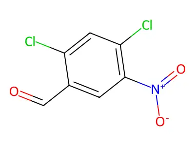 2,4-Dichloro-5-nitrobenzaldehyde structure