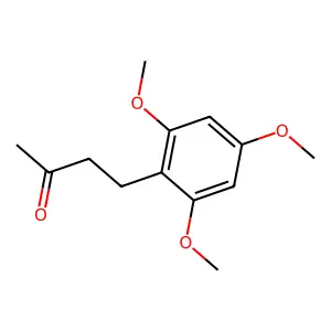 2-Butanone, 4-(2,4,6-trimethoxyphenyl)- structure