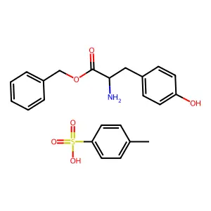 O-benzyl-L-tyrosine toluene-p-sulphonate structure