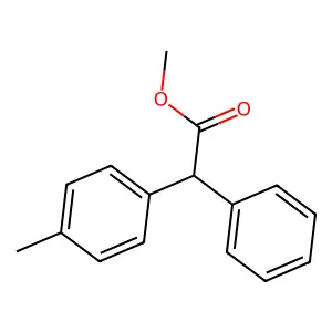 Methyl 2-(4-methylphenyl)-2-phenylacetate structure