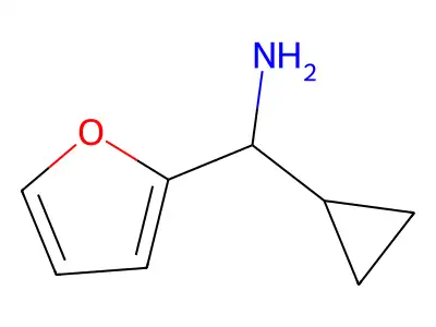 Cyclopropyl(furan-2-yl)methanamine structure
