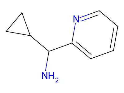 N-((pyridin-2-yl)methyl)cyclopropanamine structure