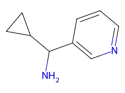 N-((pyridin-3-yl)methyl)cyclopropanamine structure