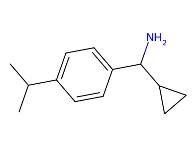 Cyclopropyl(4-isopropylphenyl)methanamine structure