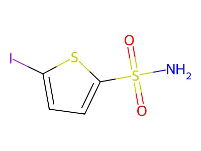 5-Iodothiophene-2-sulfonamide structure