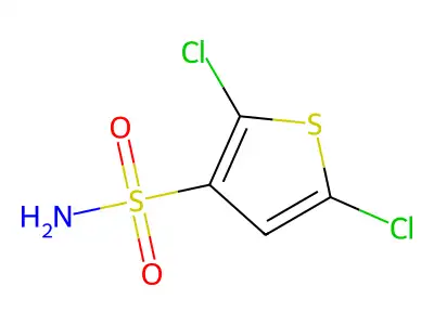 3-Thiophenesulfonamide, 2,5-dichloro- structure
