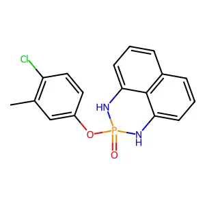 2-(4-chloro-3-methyl-phenoxy)-2,3-dihydro-1H-naphtho[1,8-de] structure