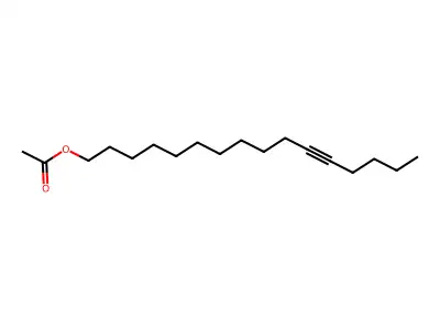 11-Hexadecynyl acetate structure