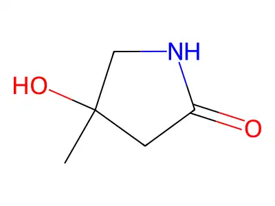 4-Hydroxy-4-methylpyrrolidin-2-one structure
