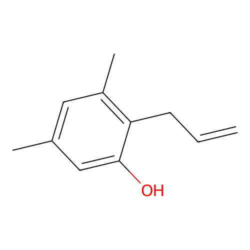 2-Allyl-3,5-dimethylphenol structure