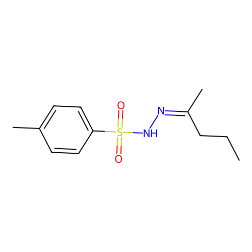 4-methyl-N-(pentan-2-ylideneamino)benzenesulfonamide structure