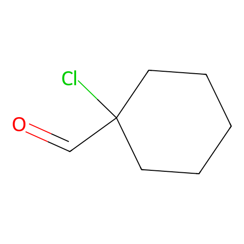 Cyclohexanecarboxaldehyde, 1-chloro- structure