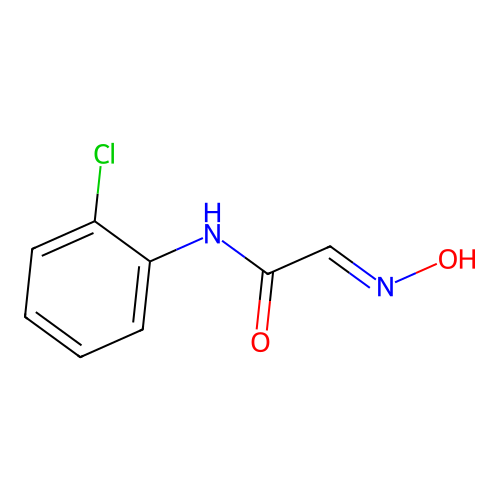 N-(2-Chlorophenyl)-2-hydroxyimino-acetamide structure