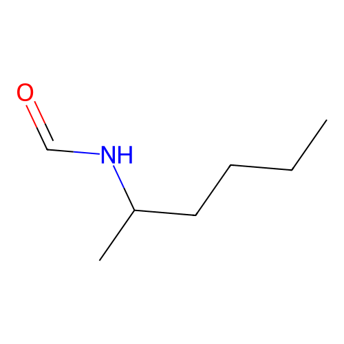 n-Hexan-2-ylformamide structure