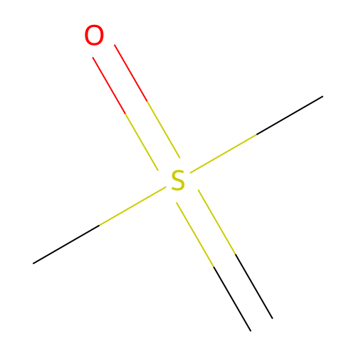 二甲基氧化锍亚甲基内盐 structure