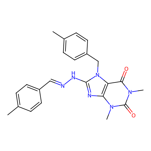 C23H24N6O2 structure
