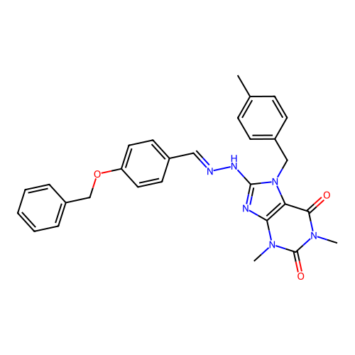 C29H28N6O3 structure