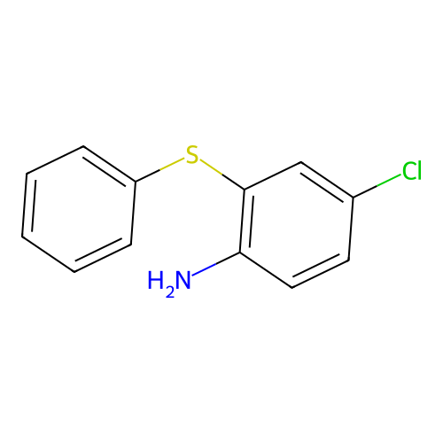 4-Chloro-2-phenylsulfanyl-phenylamine structure