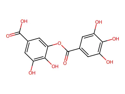 二没食子酸 structure
