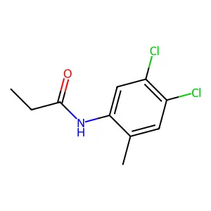 N-(4,5-dichloro-2-methylphenyl)propanamide structure