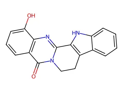 3-Hydroxyrutaecarpine structure
