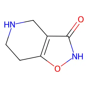 4,5,6,7-四氢异噁唑并[4,5-c]吡啶-3(2H)-酮 structure