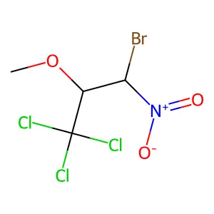 3-Bromo-1,1,1-trichloro-2-methoxy-3-nitropropane structure