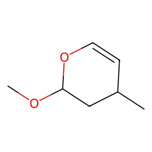 3,4-Dihydro-2-methoxy-4-methyl-2H-pyran structure