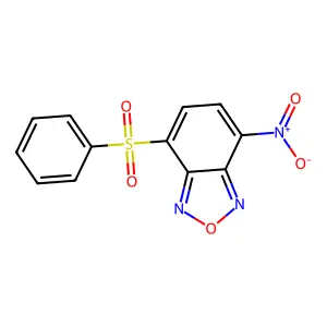 4-(Benzenesulfonyl)-7-nitro-2,1,3-benzoxadiazole structure