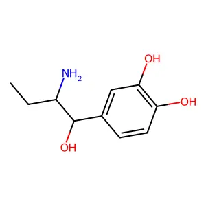 乙基去甲肾上腺素 structure