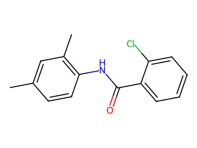 2-Chloro-2',4'-benzoxylidide structure