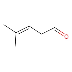 4-Methyl-3-pentenal structure