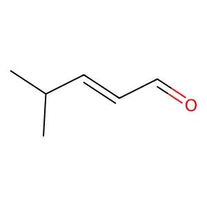 2-Pentenal, 4-methyl- structure