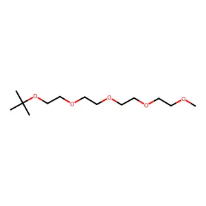 15,15-Dimethyl-2,5,8,11,14-pentaoxahexadecane structure