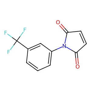 1-(3-(Trifluoromethyl)phenyl)-1H-pyrrole-2,5-dione structure