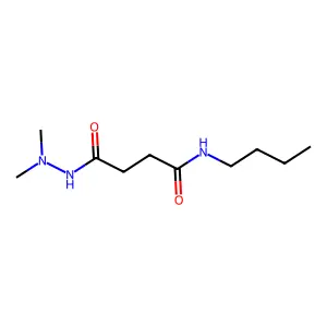 N-butyl-4-(2,2-dimethylhydrazinyl)-4-oxobutanamide structure