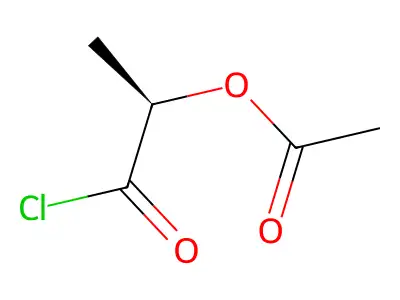 2-Acetoxypropionyl Chloride structure