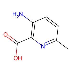 3-Amino-6-methylpicolinic acid structure