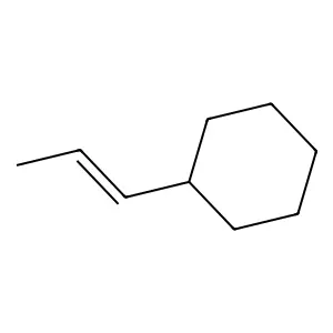 (Prop-1-en-1-yl)cyclohexane structure