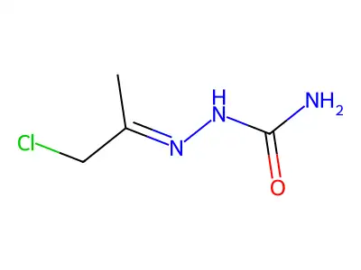 2-Semicarbazono-1-chloropropane structure