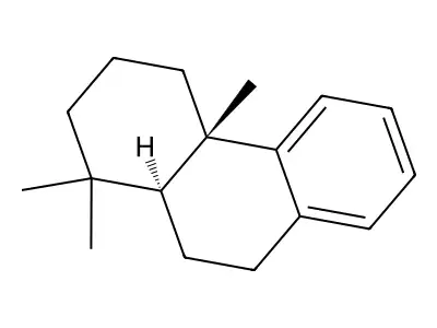 Phenanthrene, 1,2,3,4,4a,9,10,10a-octahydro-1,1,4a-trimethyl-, (4aS,10aS)- structure